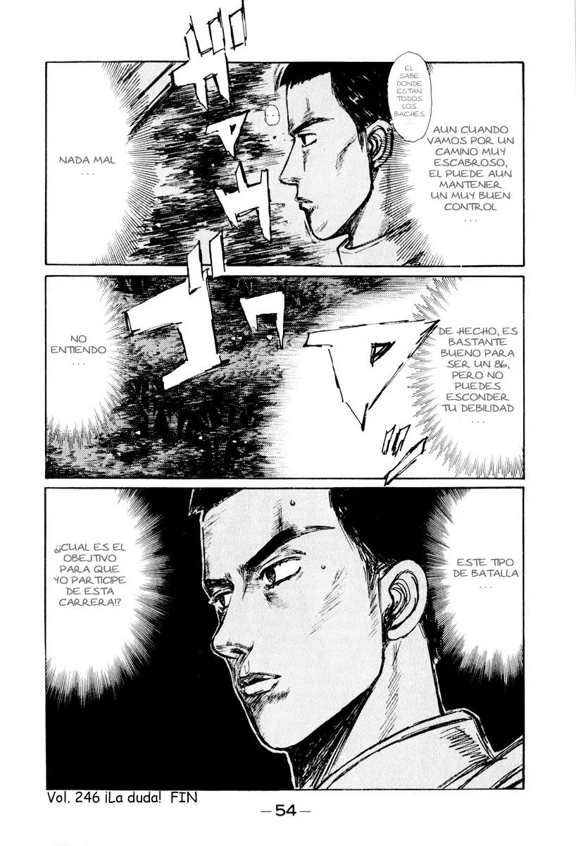 Initial D capítulo 246, página 11
