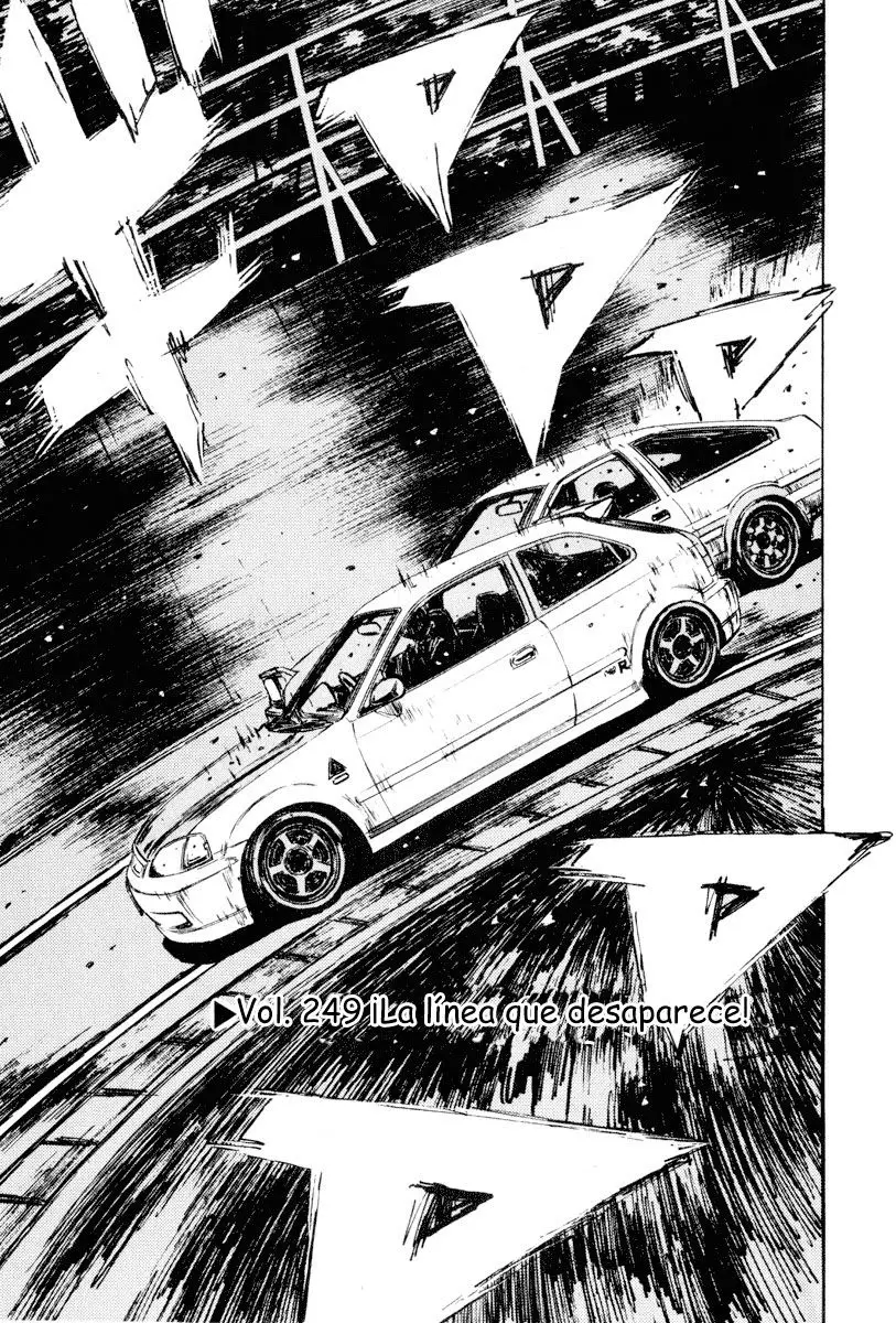 Initial D capítulo 249, página 1