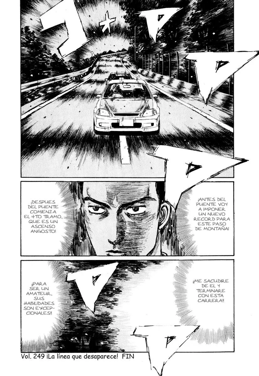 Initial D capítulo 249, página 15