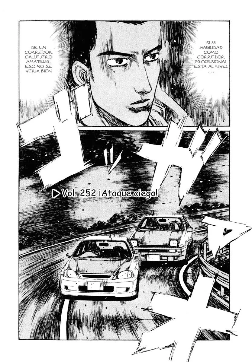 Initial D capítulo 252, página 1