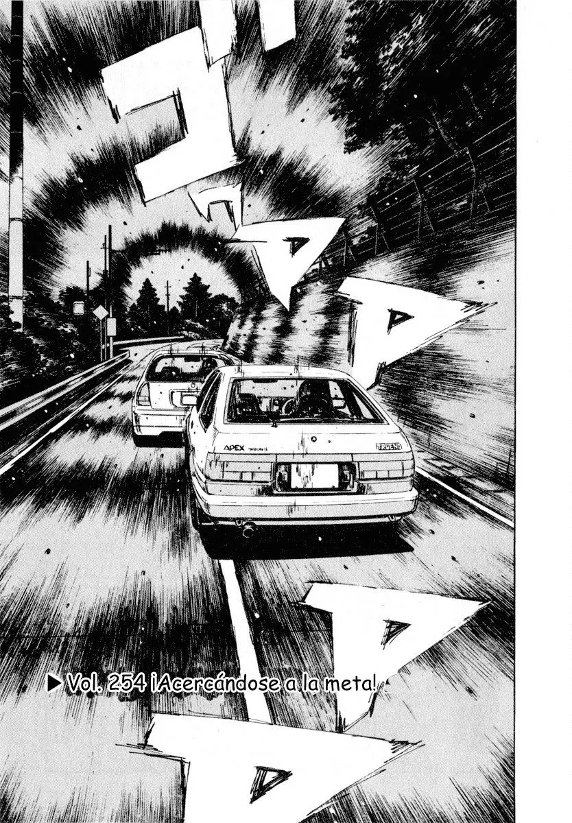 Initial D capítulo 254, página 1