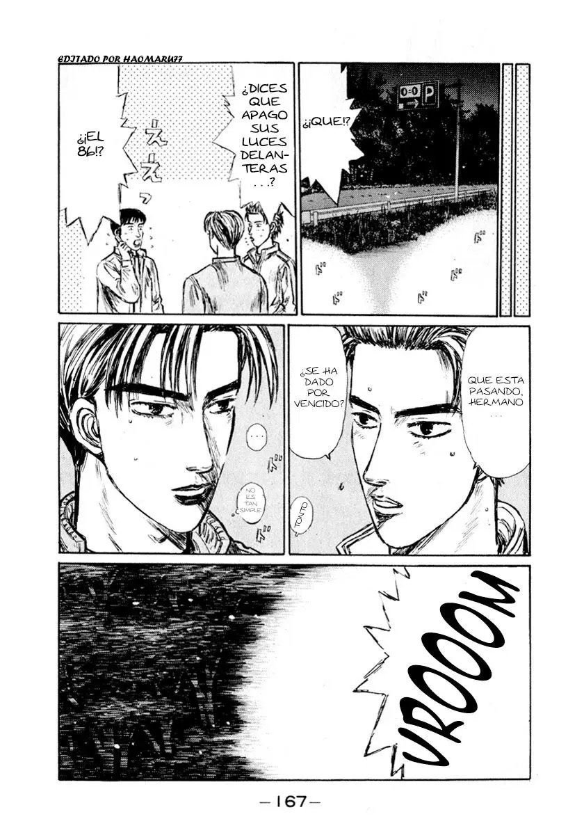Initial D capítulo 254, página 13