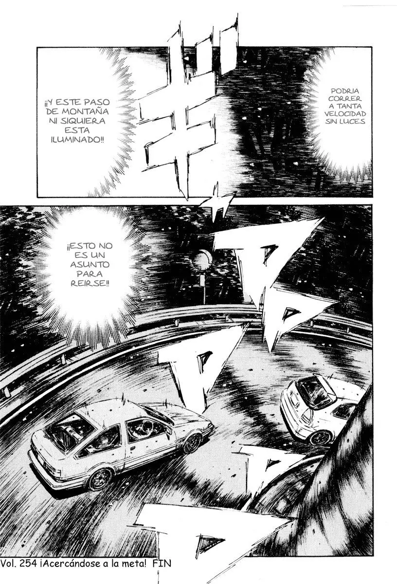Initial D capítulo 254, página 15