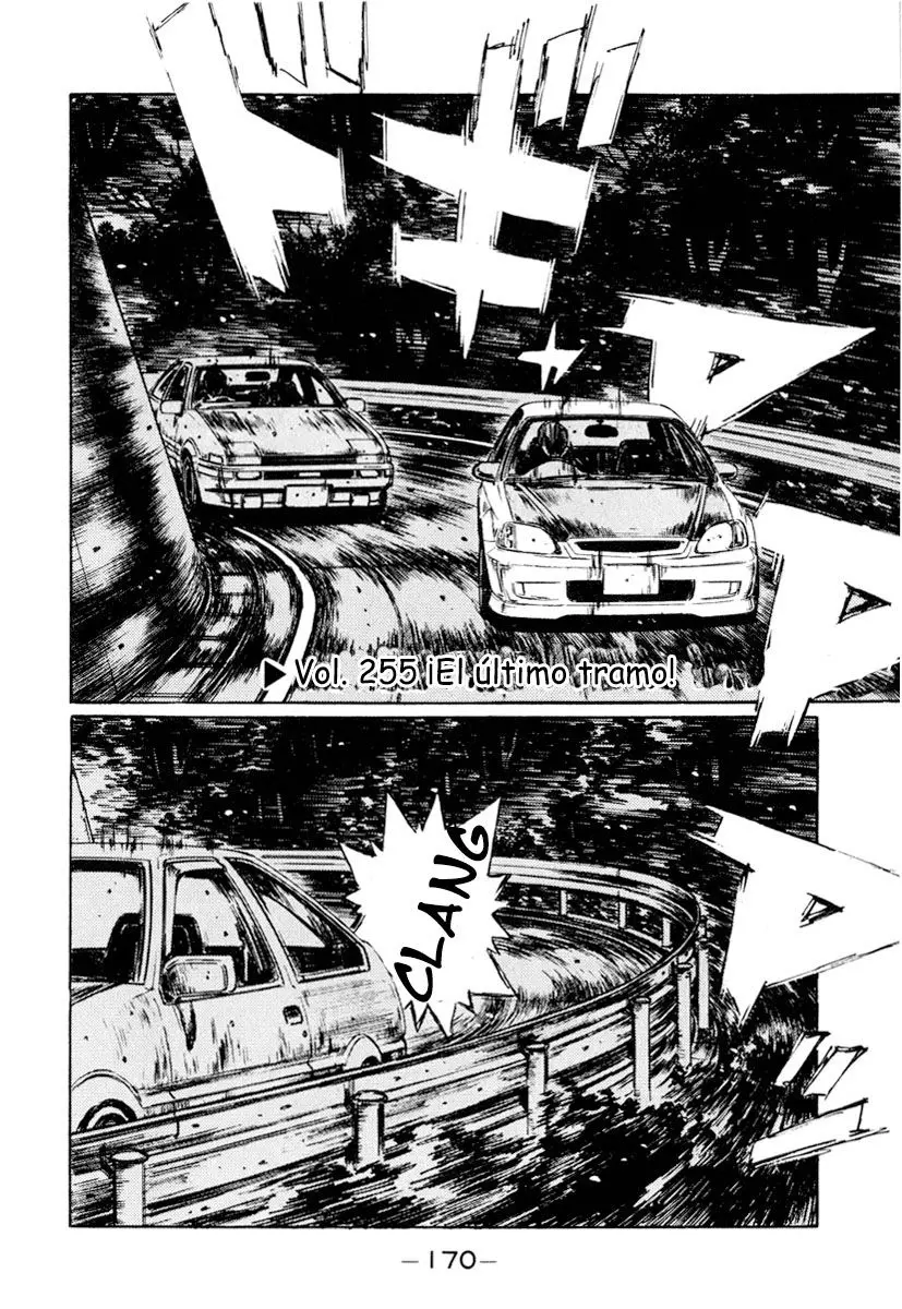 Initial D capítulo 255, página 1