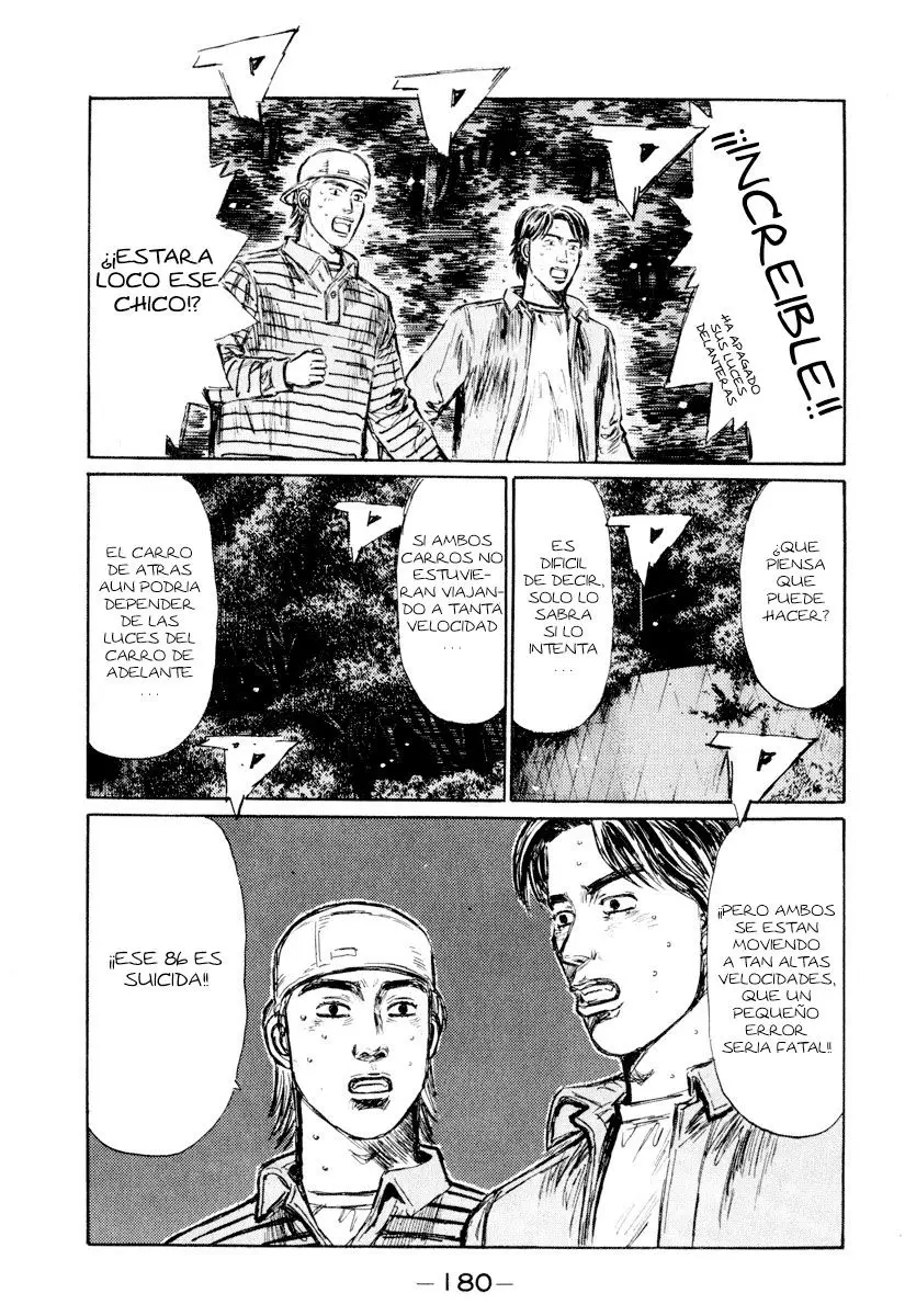Initial D capítulo 255, página 11