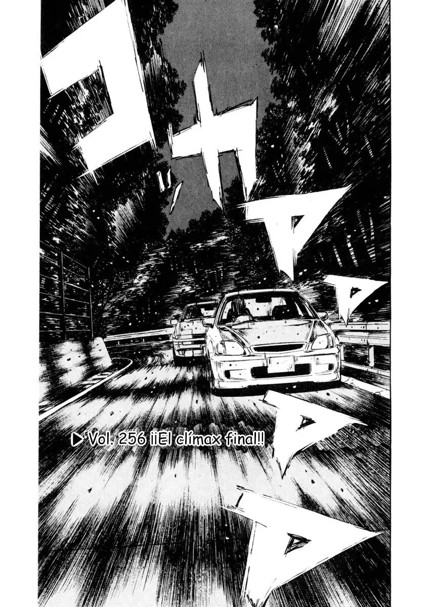 Initial D capítulo 256, página 1