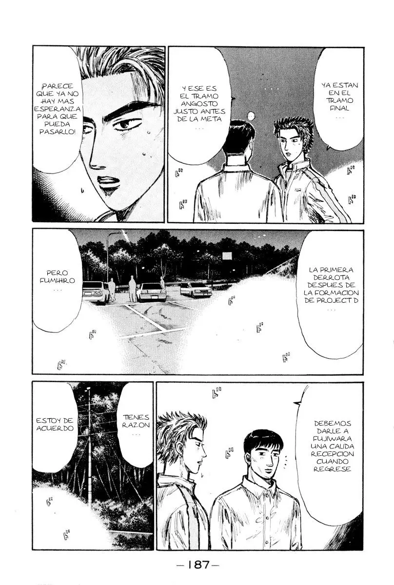 Initial D capítulo 256, página 5