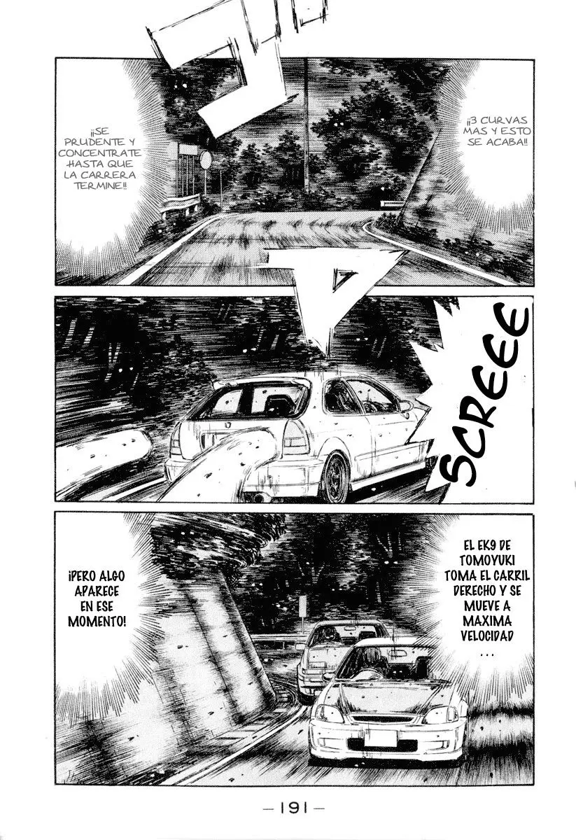 Initial D capítulo 256, página 9