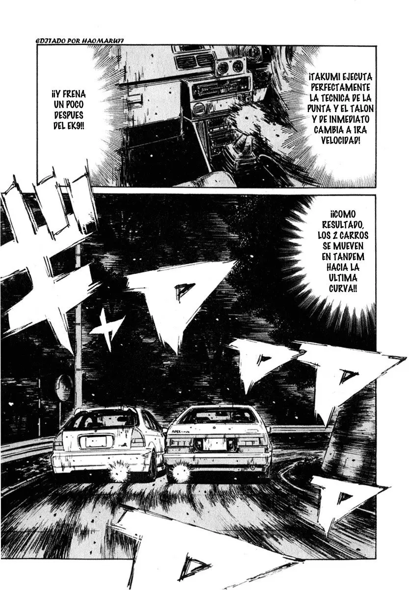 Initial D capítulo 256, página 15