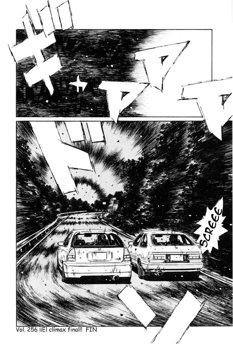 Initial D capítulo 256, página 16