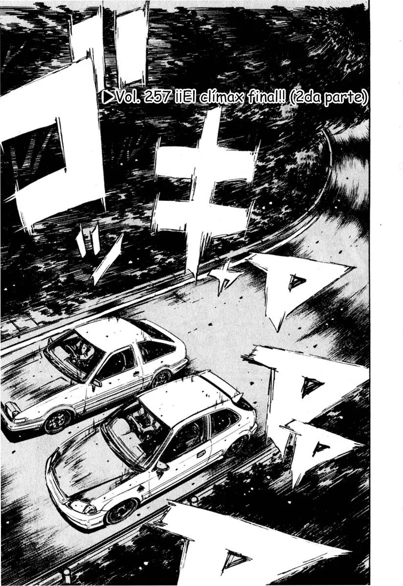 Initial D capítulo 257, página 1