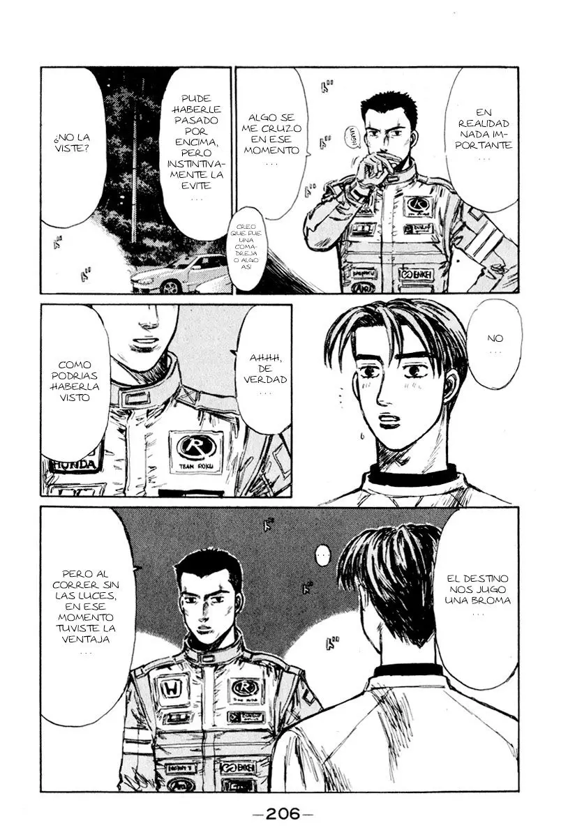 Initial D capítulo 257, página 7