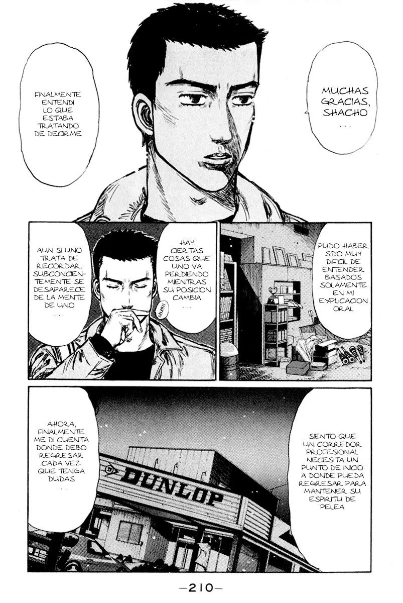 Initial D capítulo 257, página 11