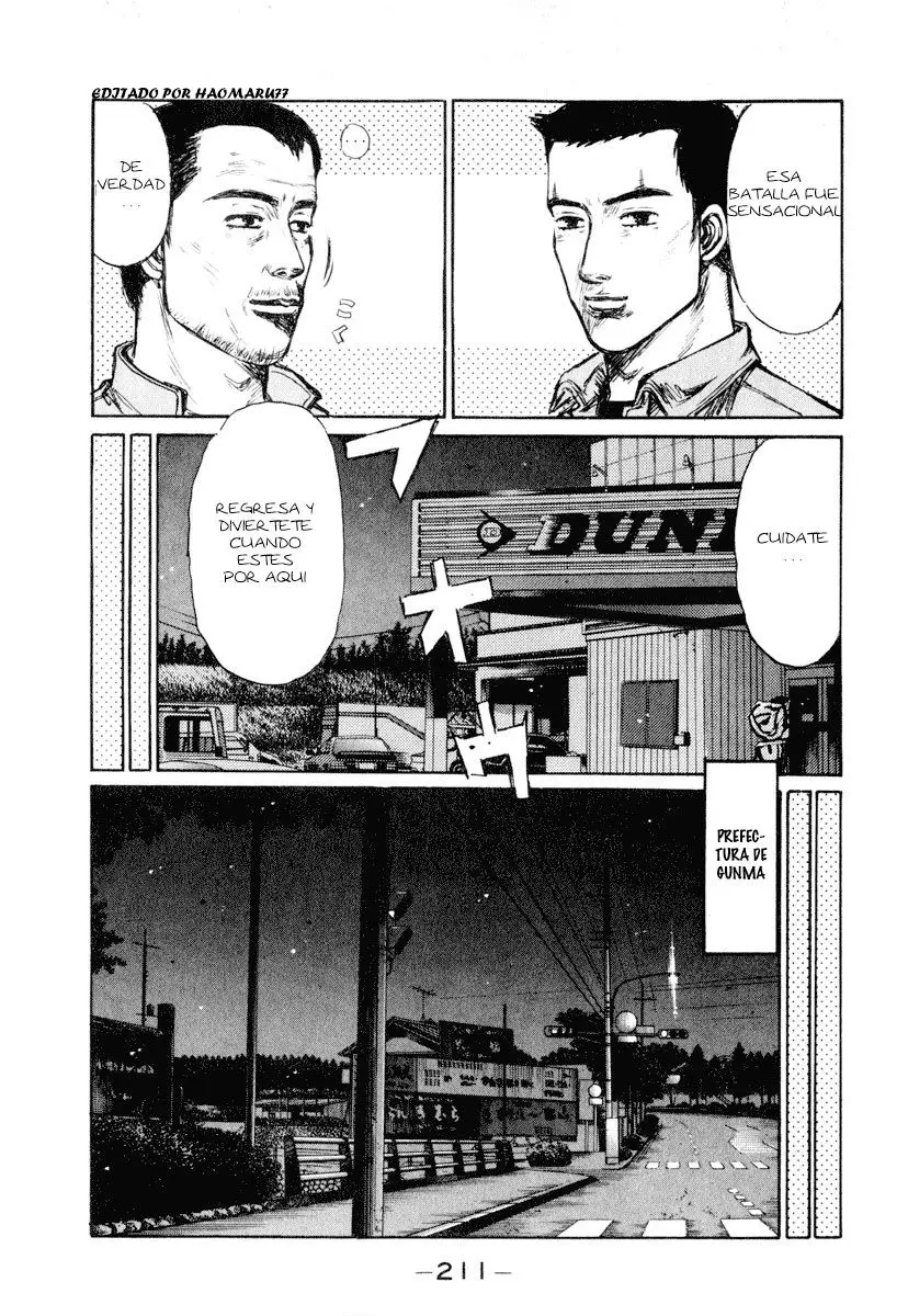 Initial D capítulo 257, página 12