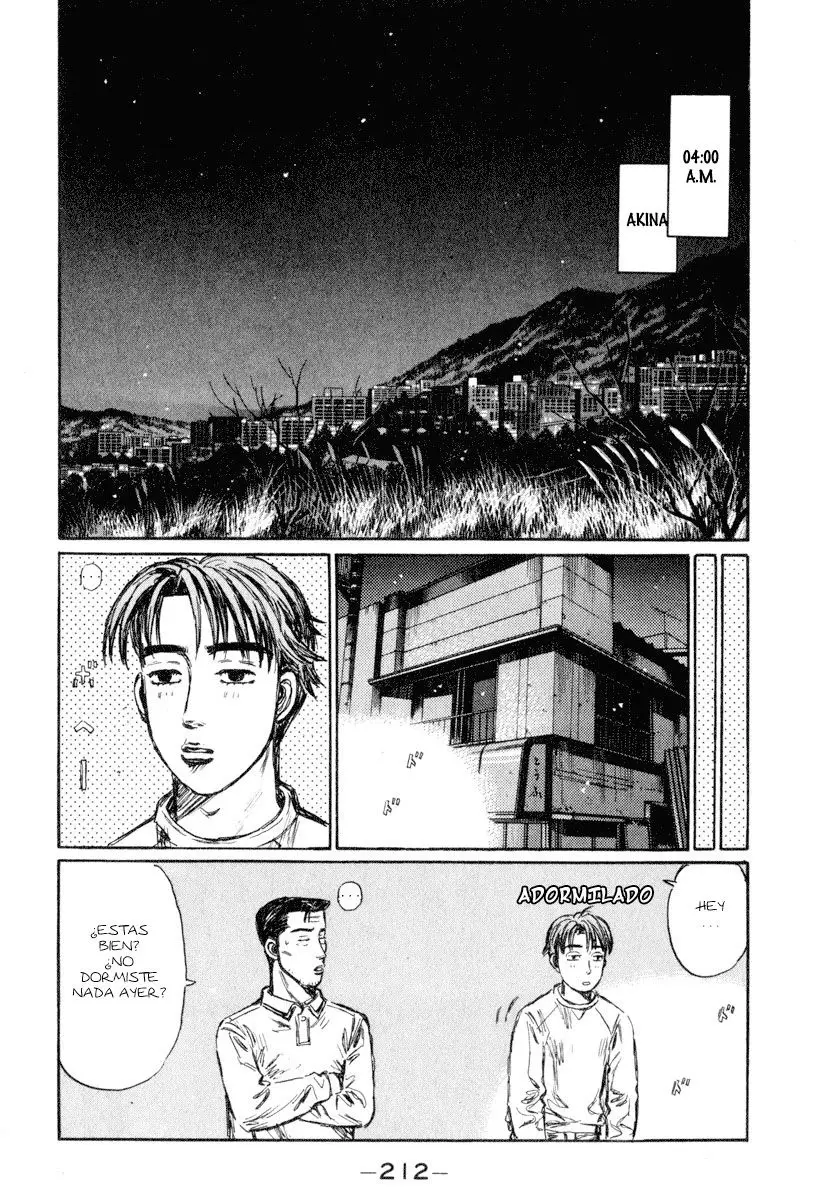 Initial D capítulo 257, página 13