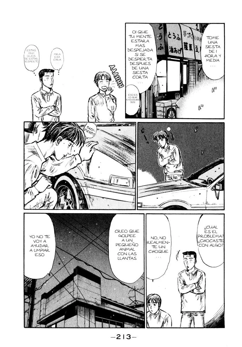 Initial D capítulo 257, página 14
