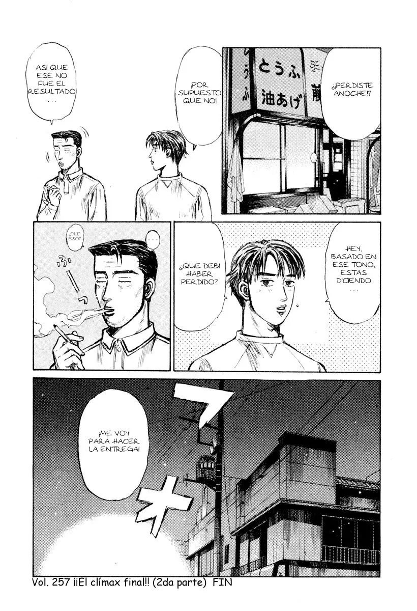 Initial D capítulo 257, página 15