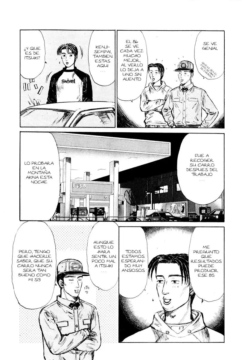 Initial D capítulo 260, página 12