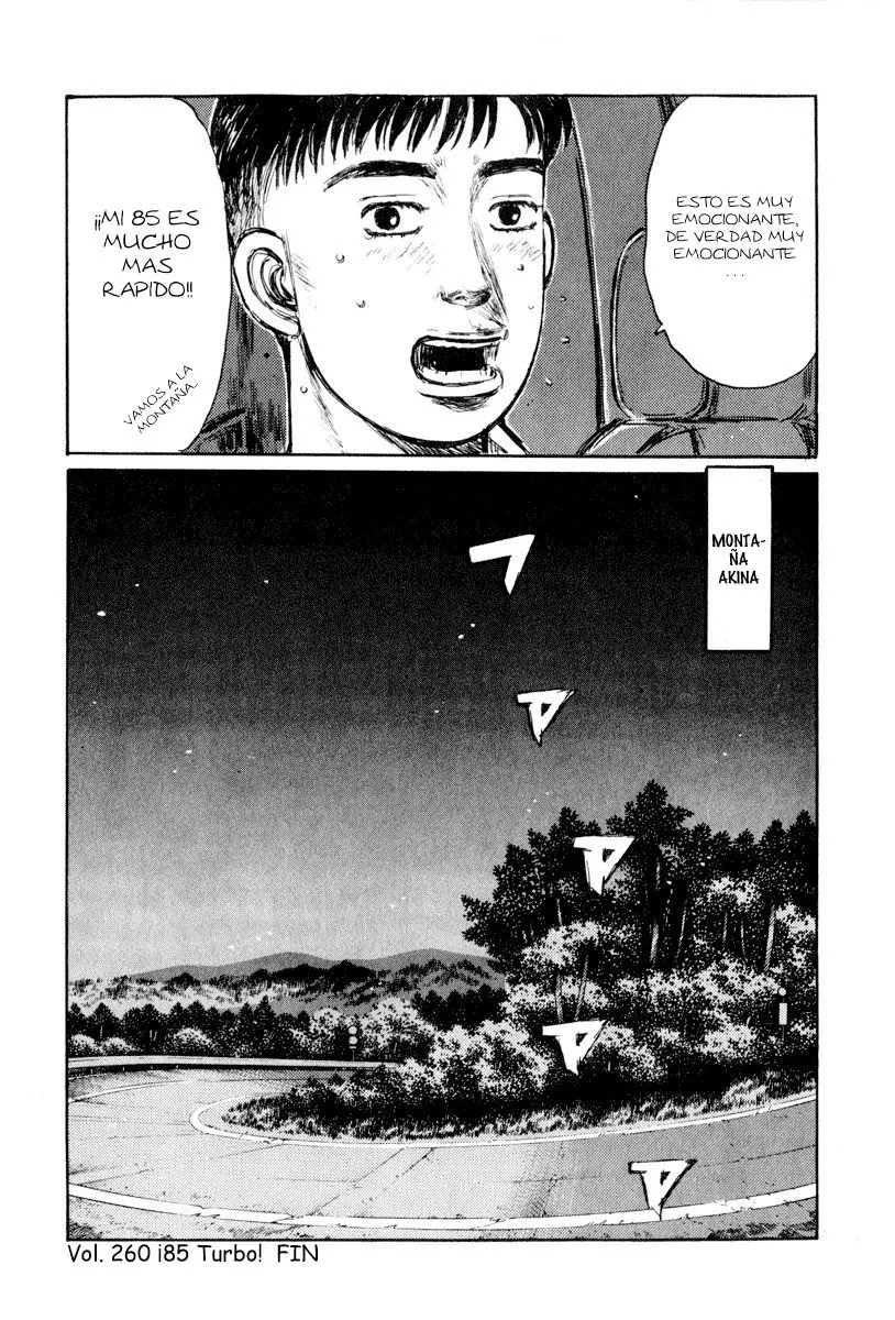 Initial D capítulo 260, página 16