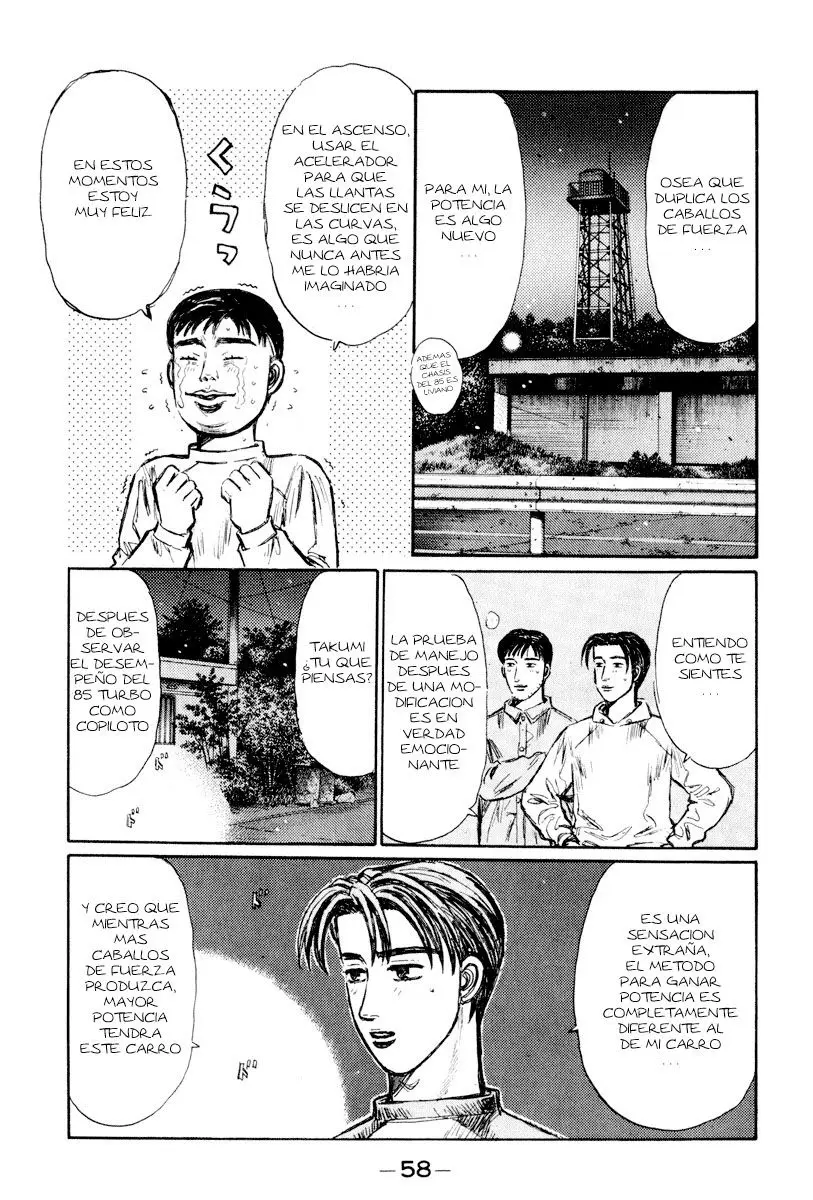 Initial D capítulo 261, página 9