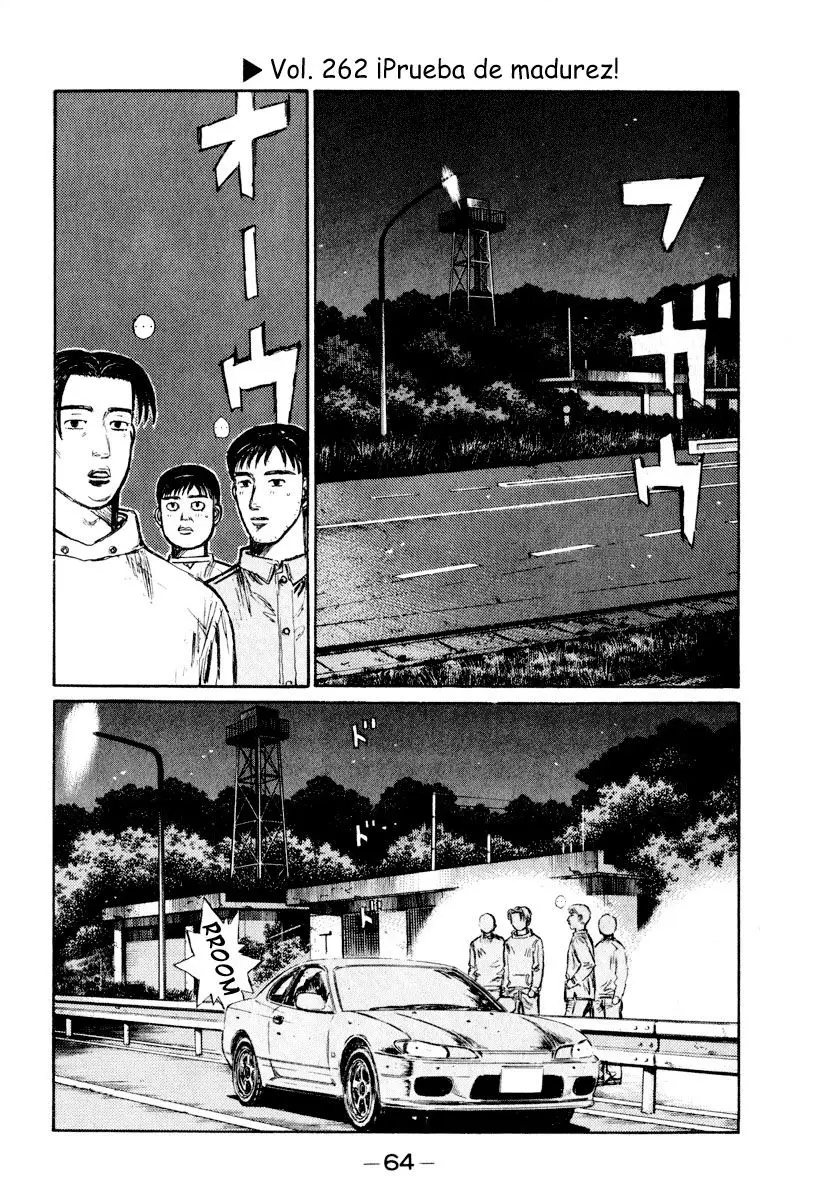Initial D capítulo 262, página 1