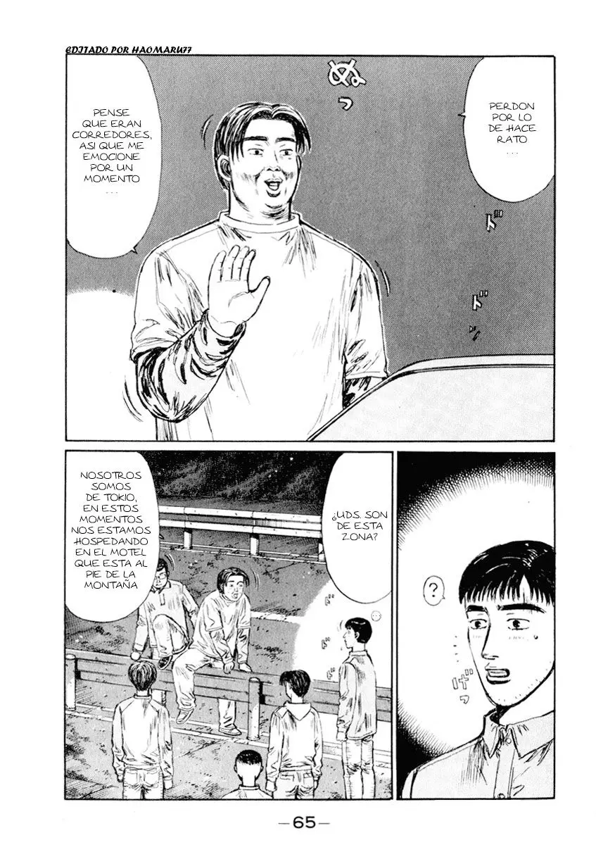 Initial D capítulo 262, página 2