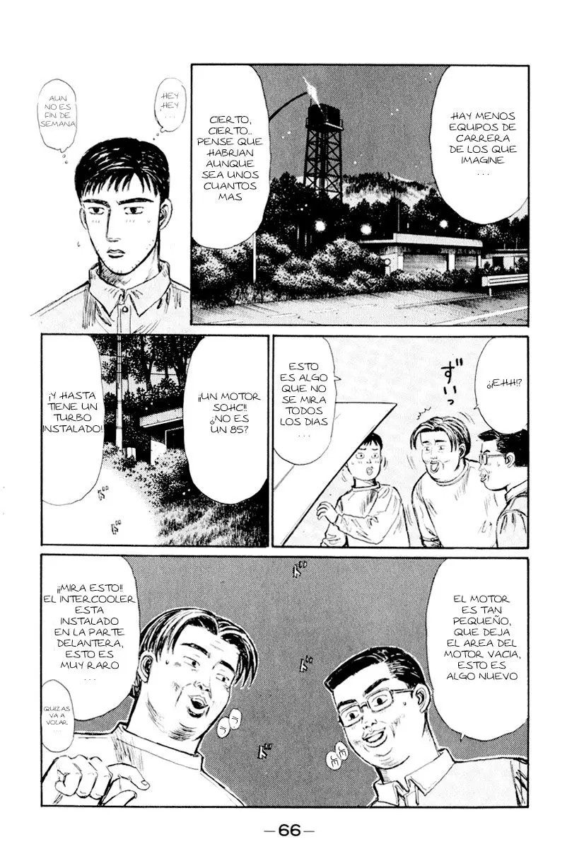 Initial D capítulo 262, página 3
