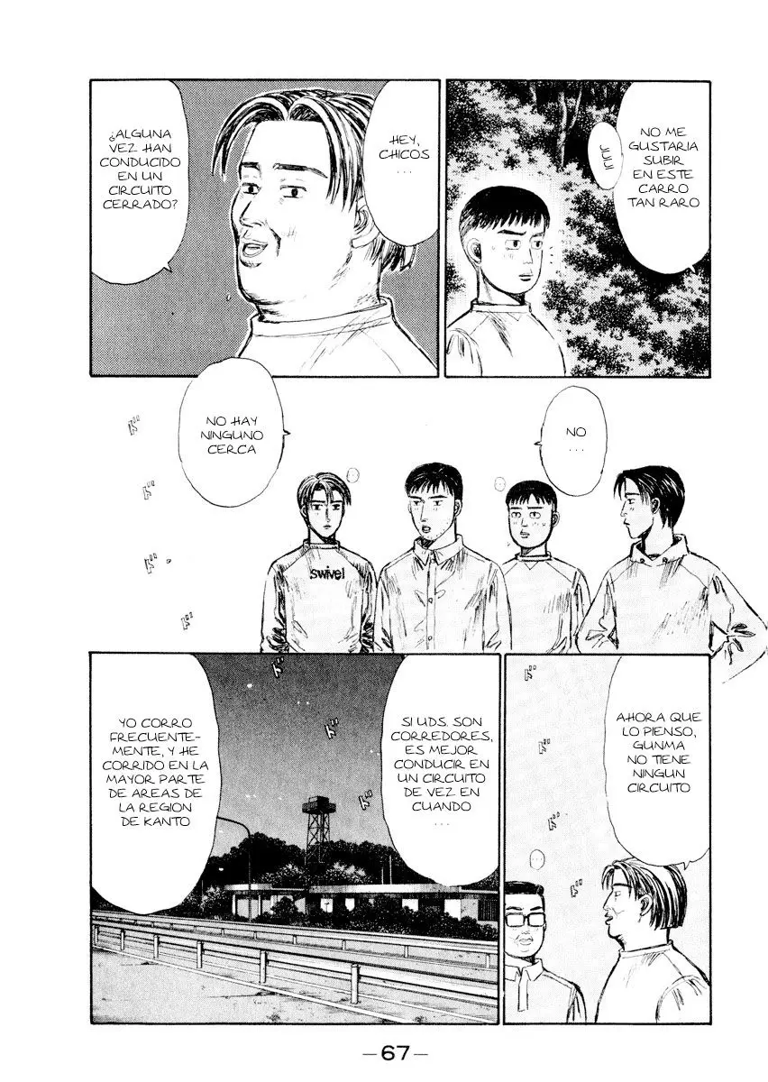 Initial D capítulo 262, página 4
