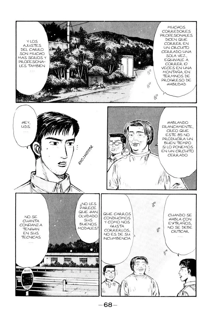 Initial D capítulo 262, página 5