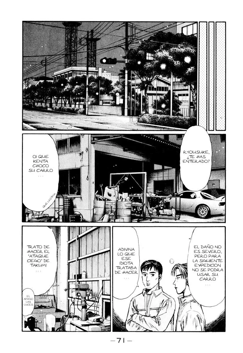 Initial D capítulo 262, página 8