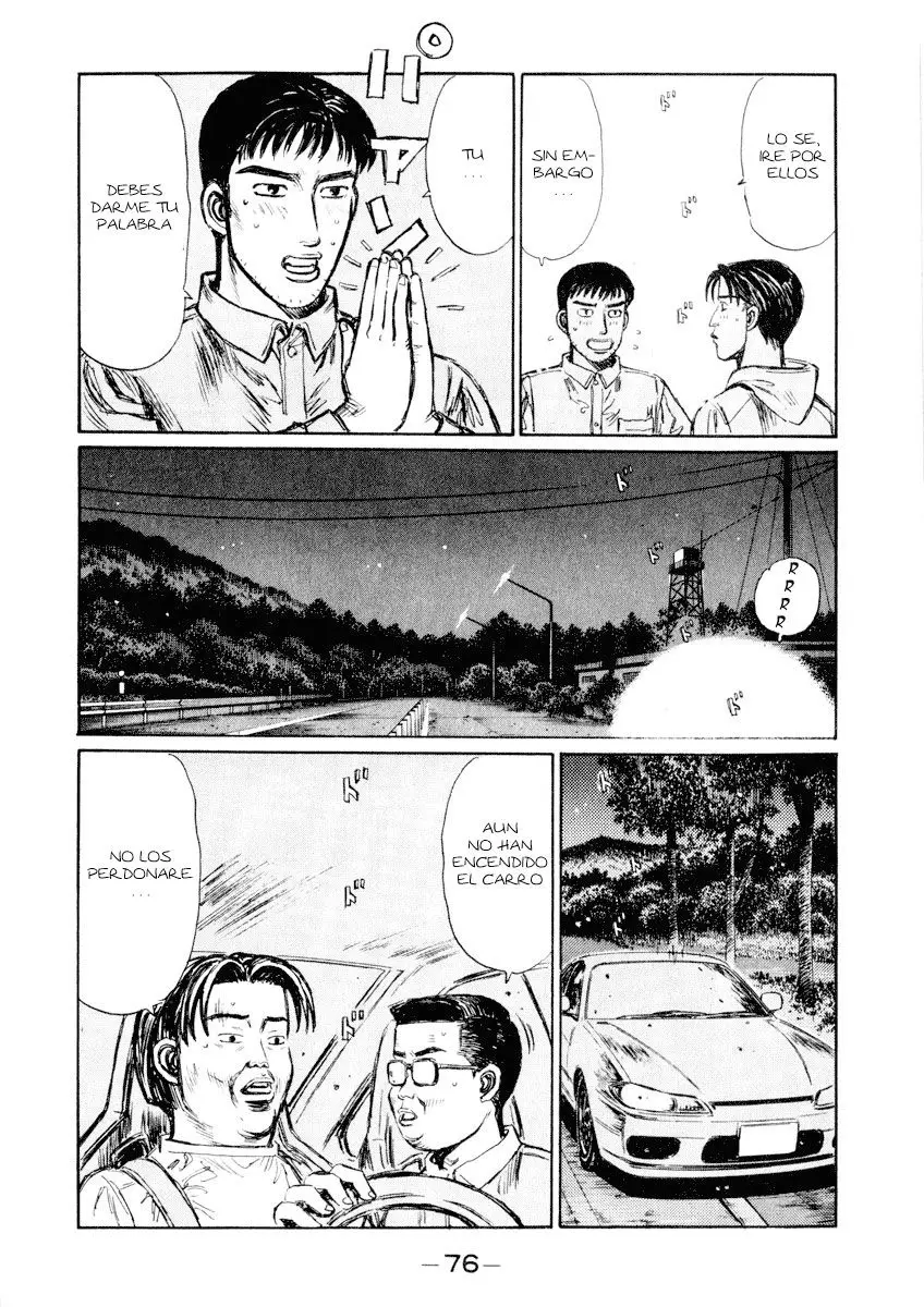 Initial D capítulo 262, página 13