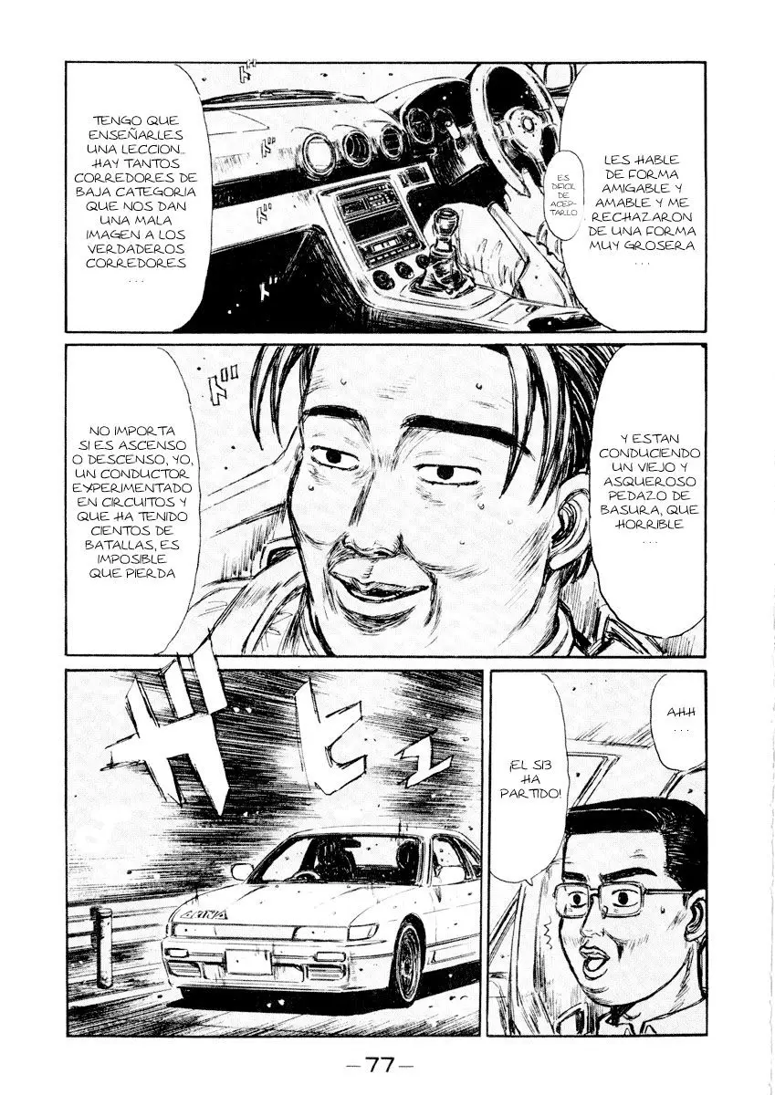 Initial D capítulo 262, página 14
