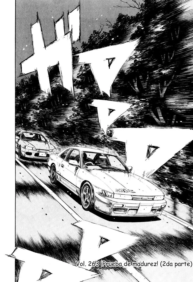 Initial D capítulo 263, página 1
