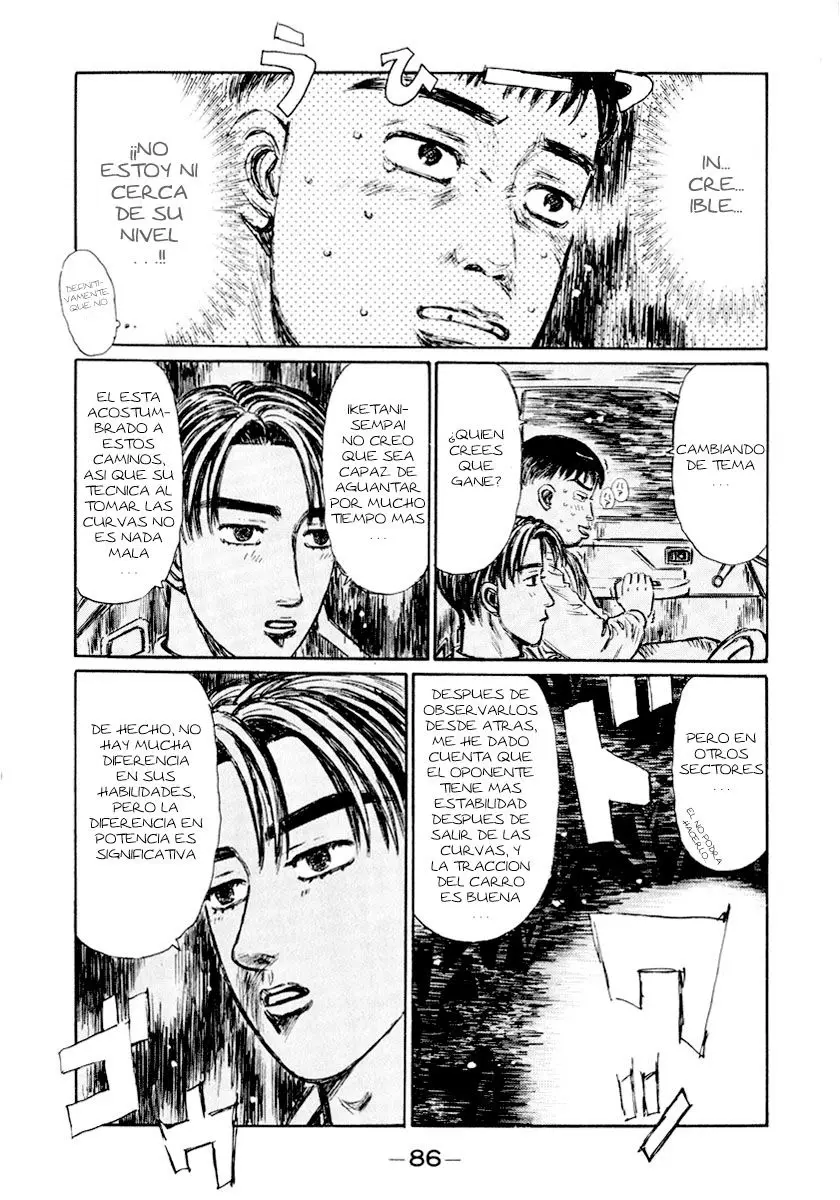 Initial D capítulo 263, página 7
