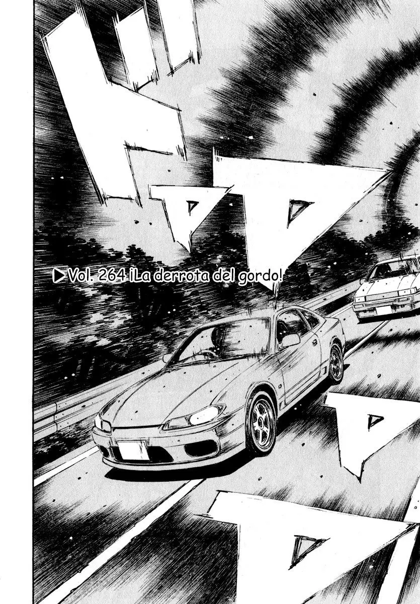 Initial D capítulo 264, página 1