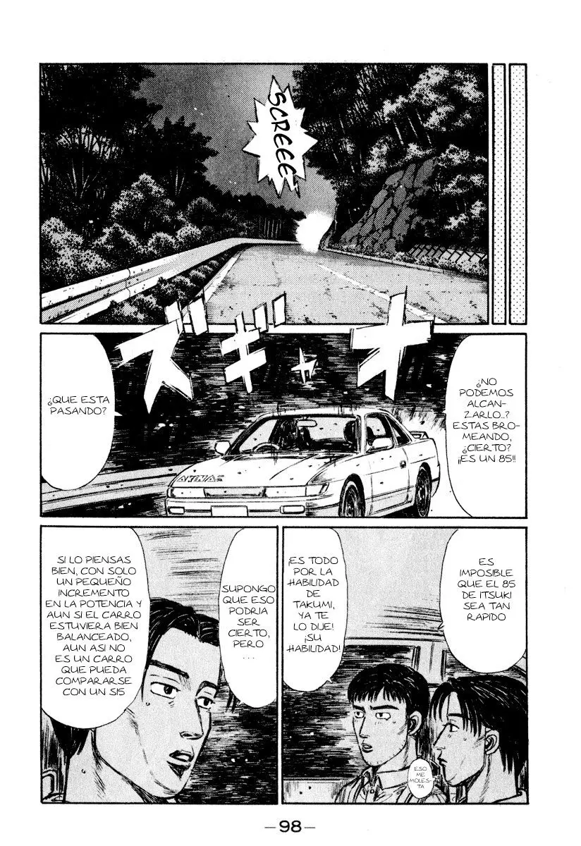 Initial D capítulo 264, página 3