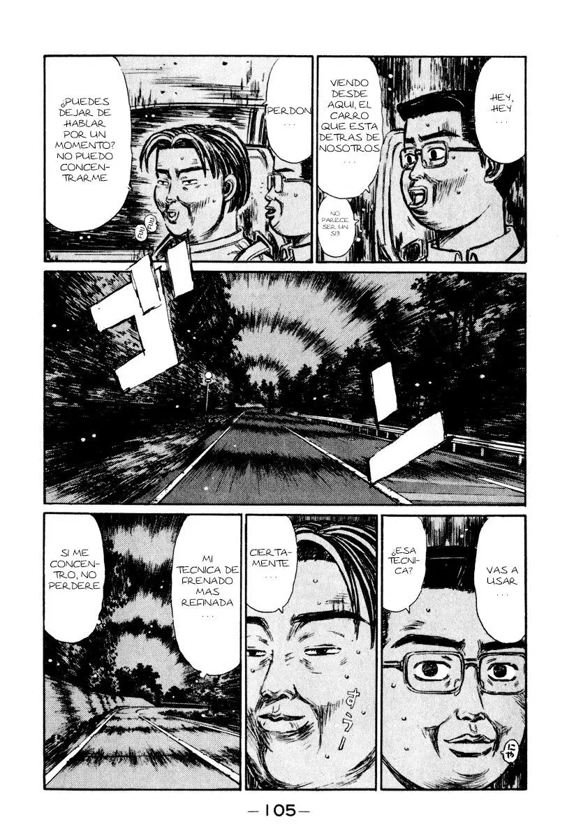 Initial D capítulo 264, página 10
