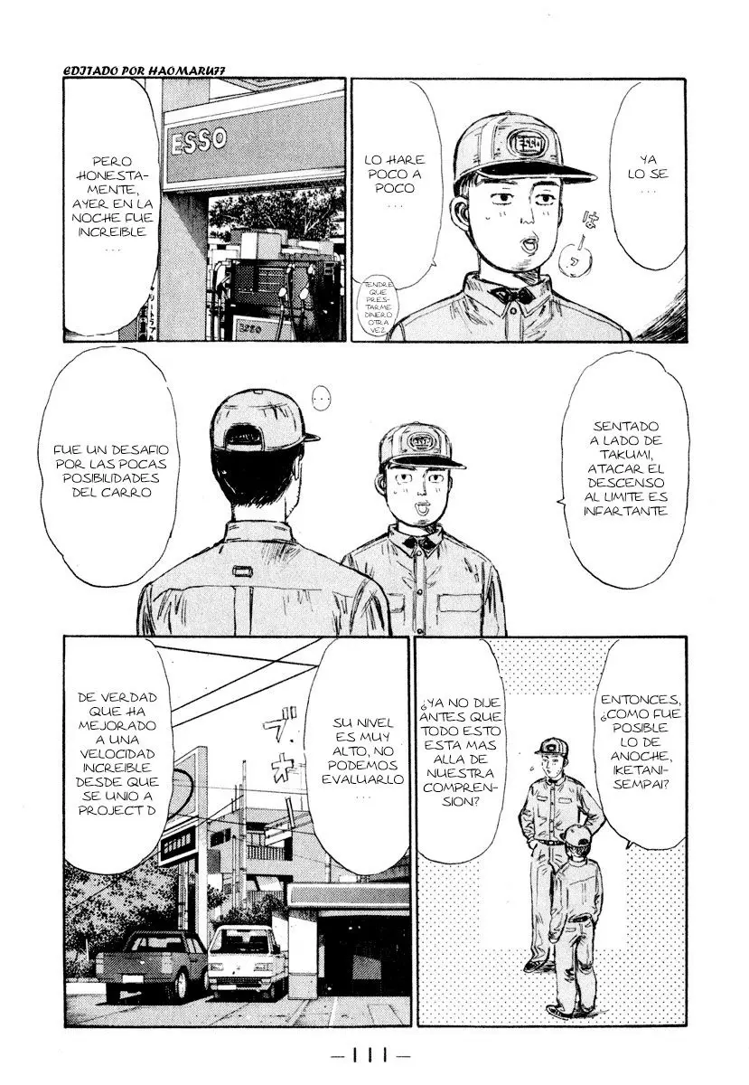 Initial D capítulo 264, página 16