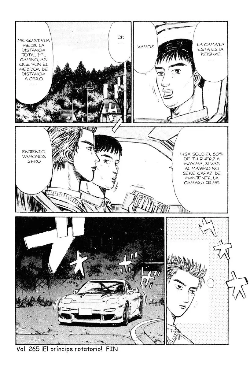 Initial D capítulo 265, página 12