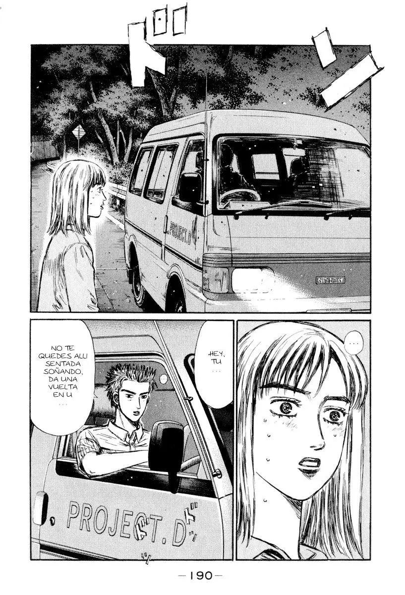 Initial D capítulo 270, página 8