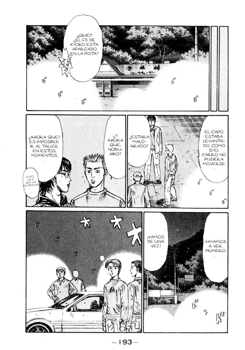 Initial D capítulo 270, página 11