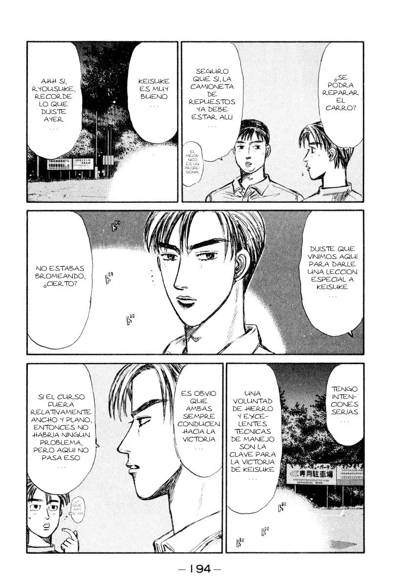 Initial D capítulo 270, página 12