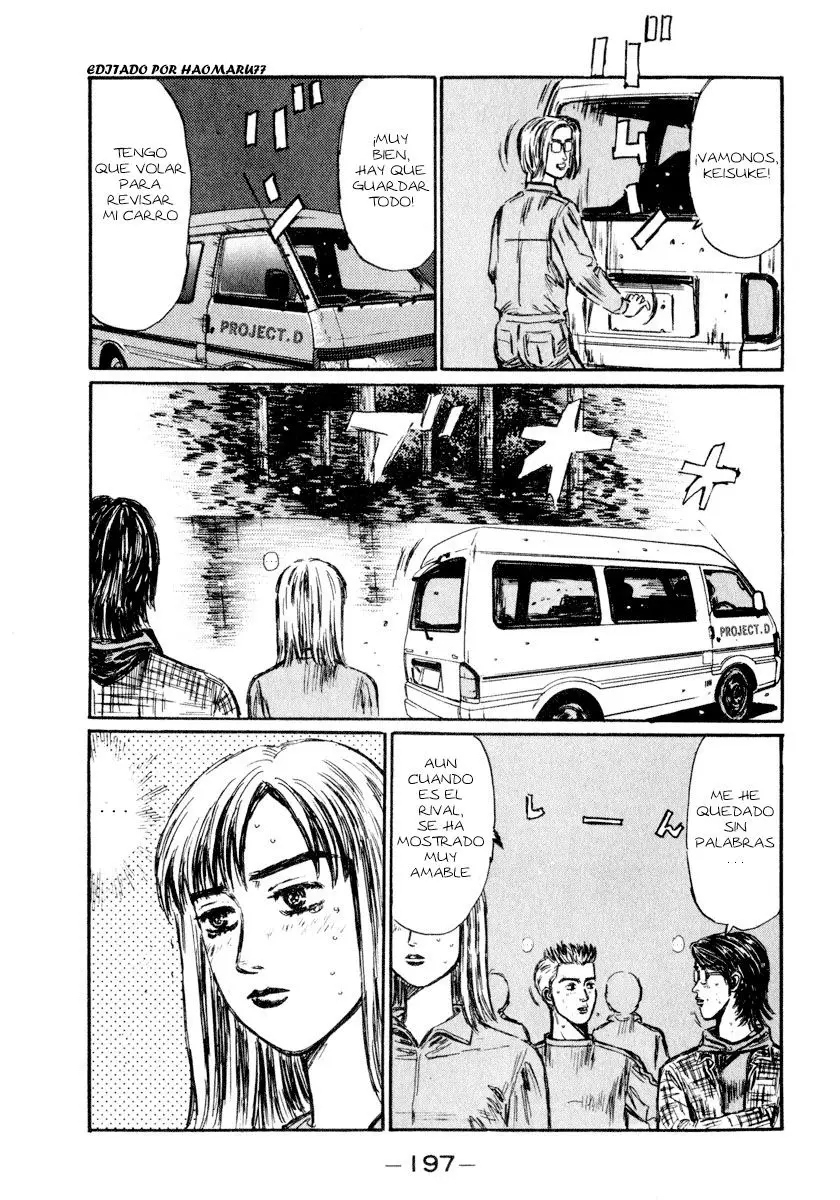 Initial D capítulo 270, página 15