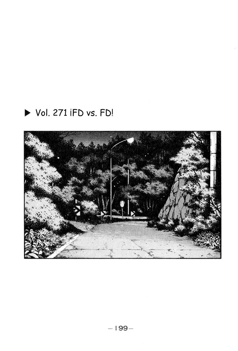 Initial D capítulo 271, página 1