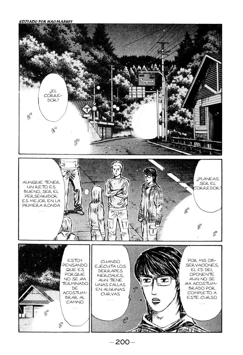 Initial D capítulo 271, página 2