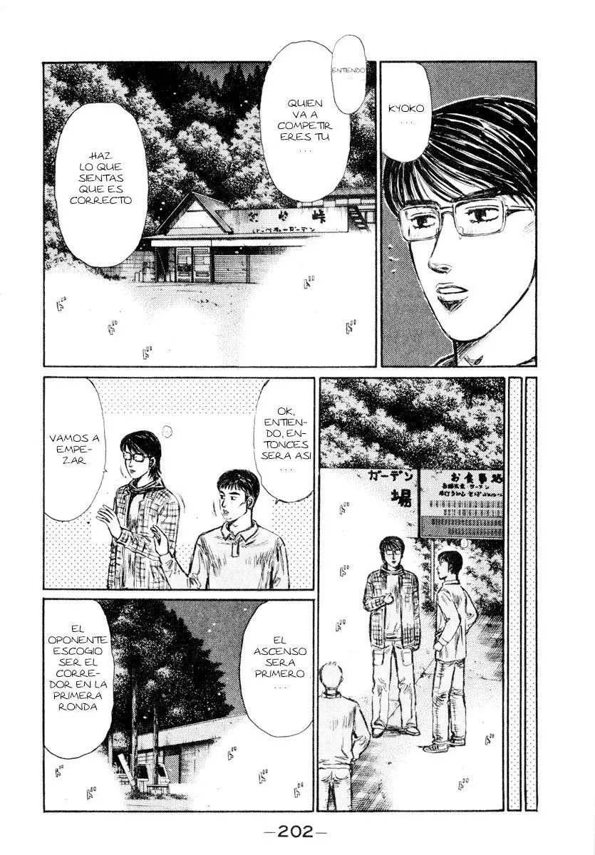 Initial D capítulo 271, página 4