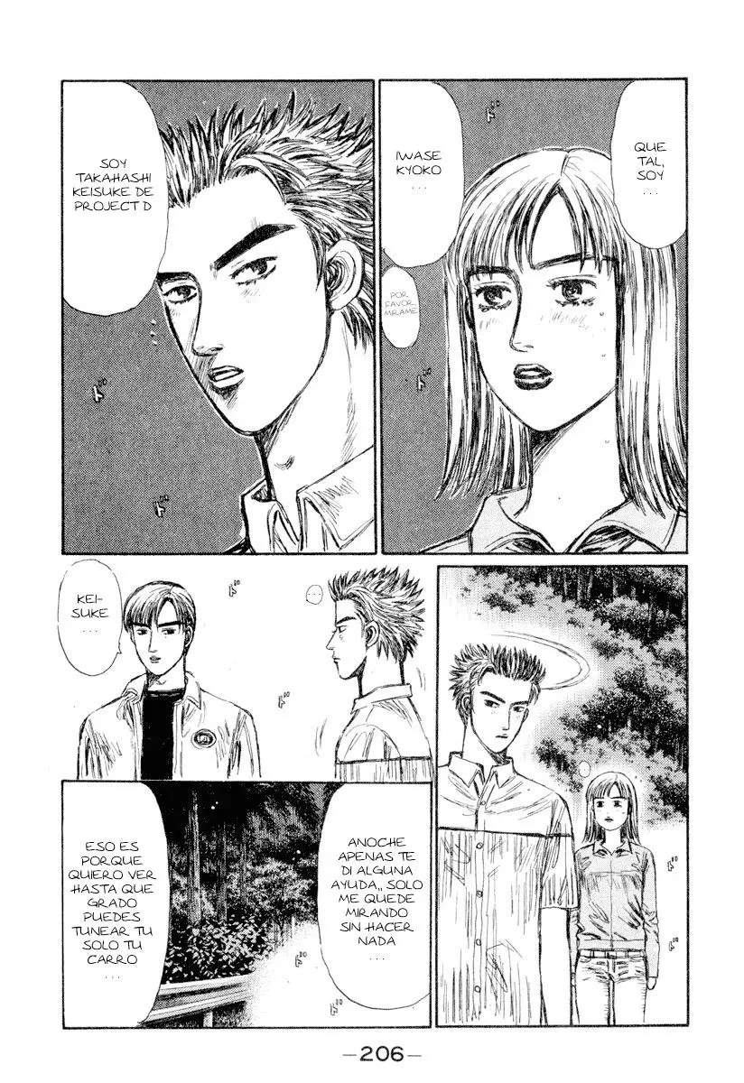 Initial D capítulo 271, página 8