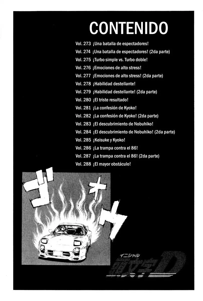 Initial D capítulo 273, página 3