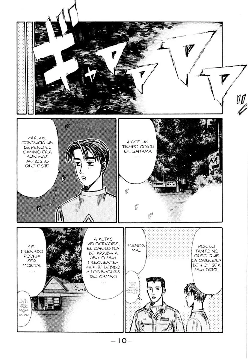 Initial D capítulo 273, página 10