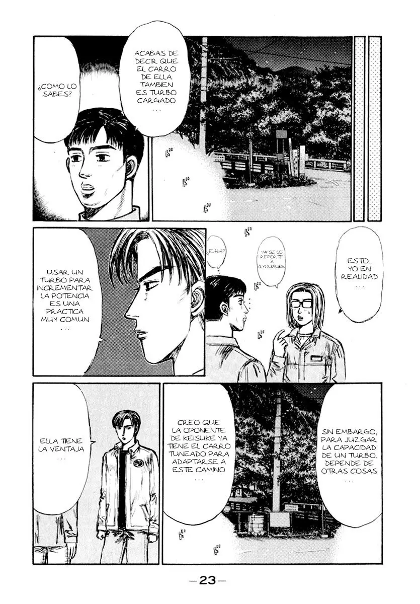Initial D capítulo 274, página 11